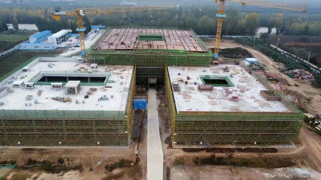 扶風(fēng)縣博物館設(shè)計建筑面積7542平方米，主體結(jié)構(gòu)進(jìn)入封頂