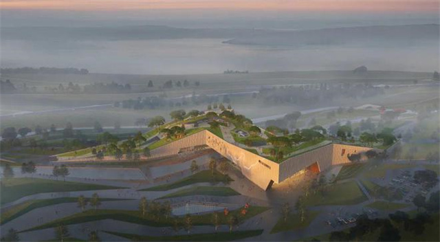 黃河博物館設(shè)計占地400畝，投資約19.3億元，打造鄭州新地標(biāo)