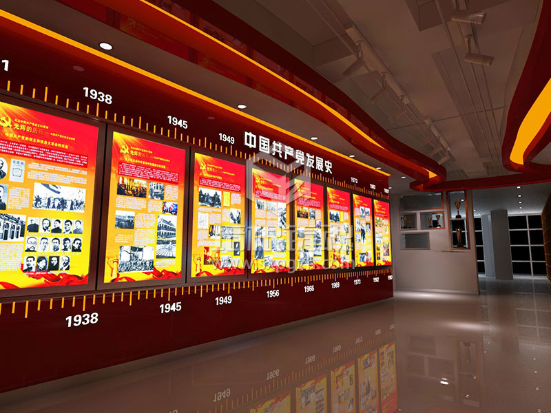 為什么要設(shè)計紅色文化展館展廳？